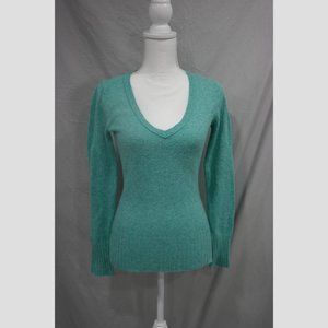 Old Navy Perfect Fit Small Heather Seafoam Green Knit Sweater